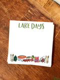 Lake Collage Chunky Notepad