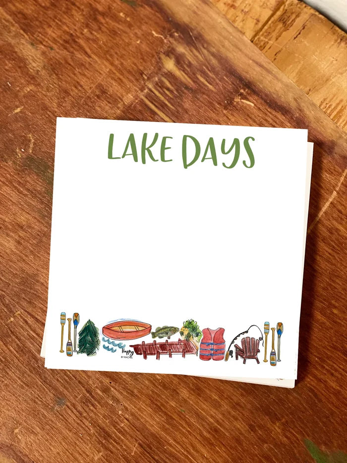 Lake Collage Chunky Notepad