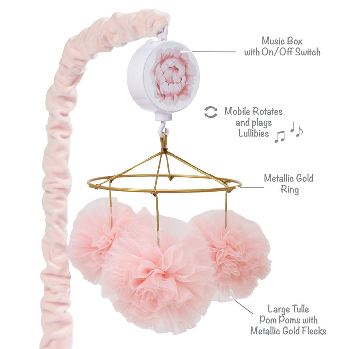 Lambs & Ivy Secret Garden Musical Baby Crib Mobile