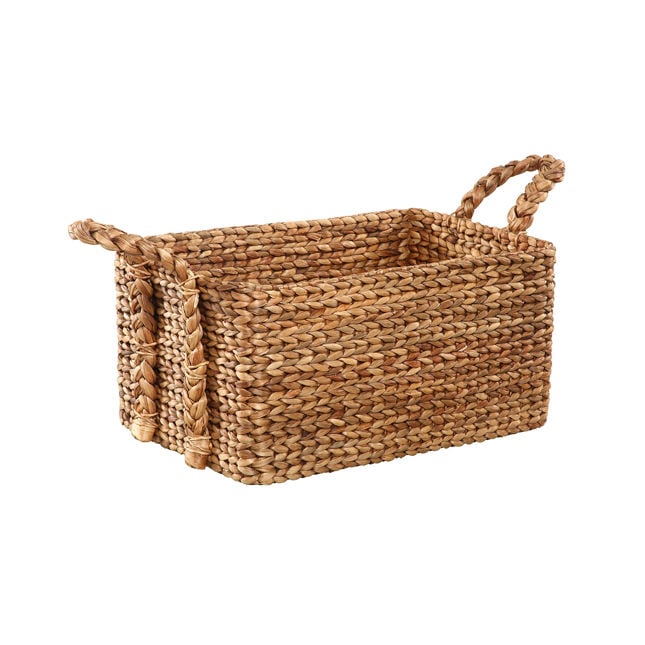 Large Woven Water Hyacinth Basket