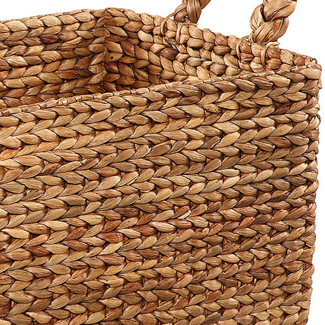 Large Woven Water Hyacinth Basket