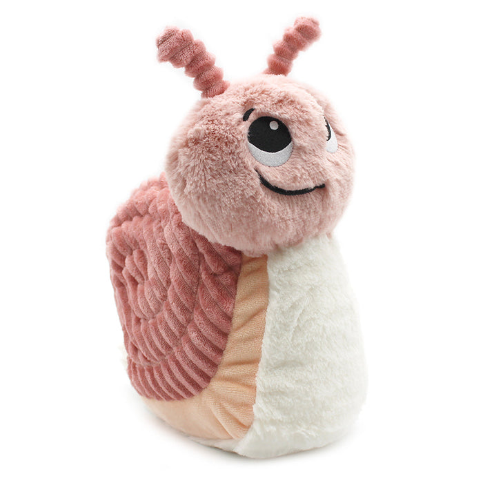 Les Ptipotos Speedou Snail Plush Toy Mom And Her Pink Baby