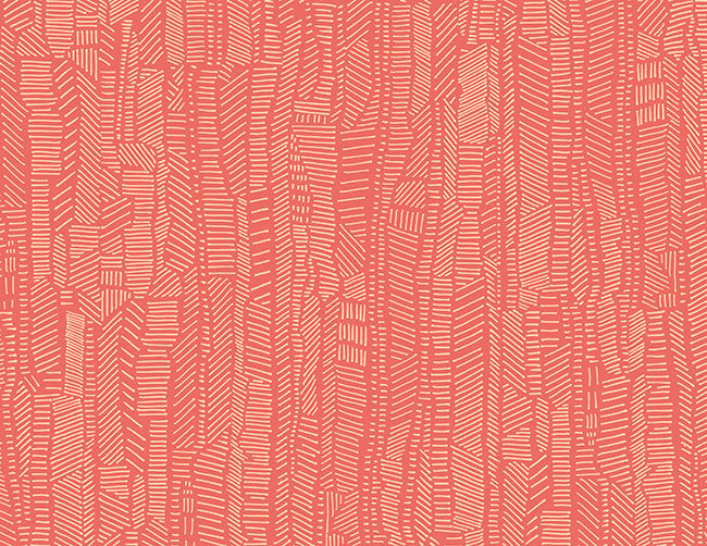Linear Field Sun Bleached Coral