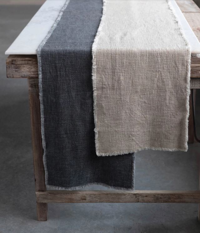 Linen Blend Table Runner
