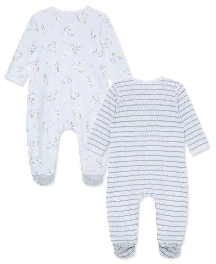 Little Me funtime 2pk footies