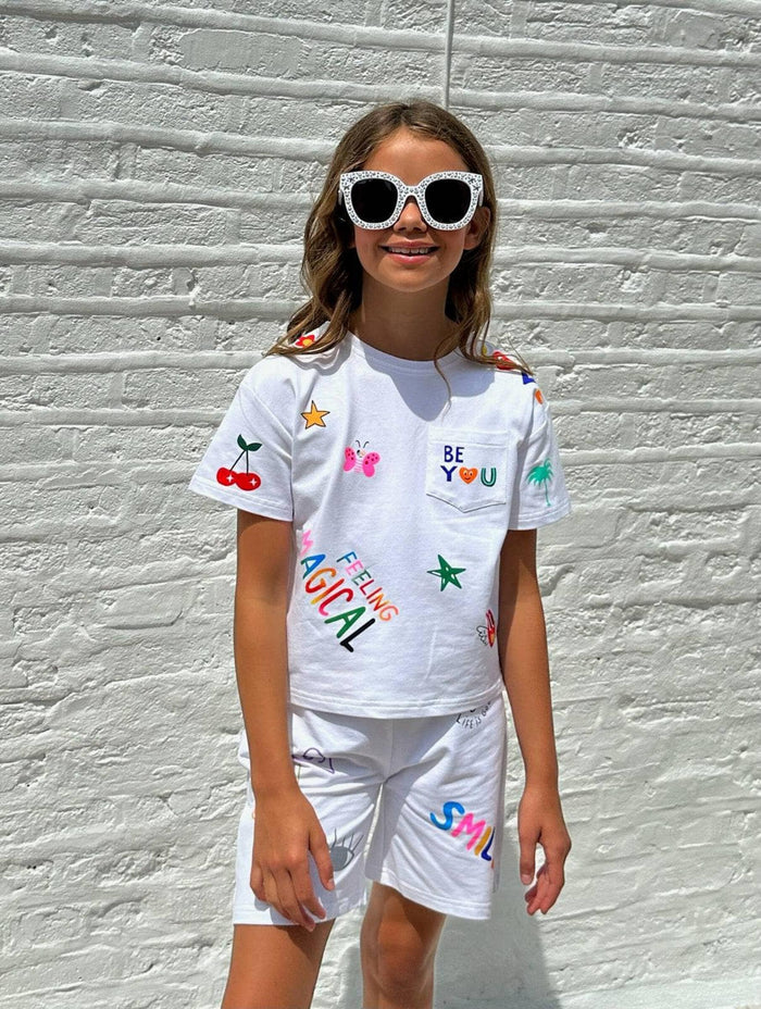 Lola + The Boys Crystal Star Sunglasses