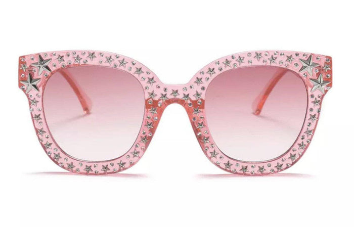 Lola + The Boys Crystal Star Sunglasses