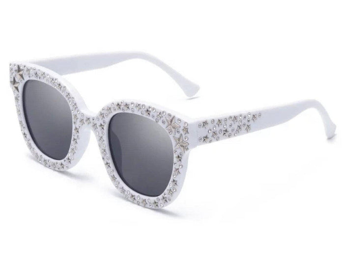 Lola + The Boys Crystal Star Sunglasses