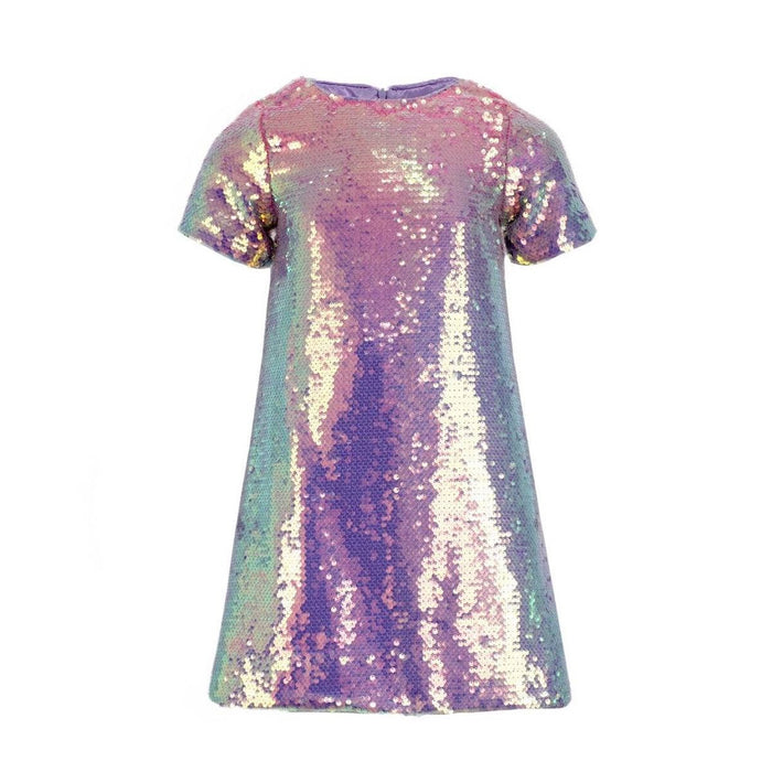 Lola + The Boys Lavender Haze Sequin Dress