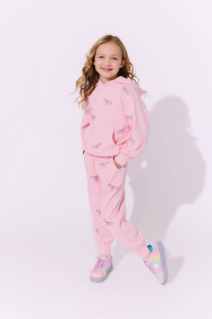 Lola + The Boys Pretty In Crystal Bows Set