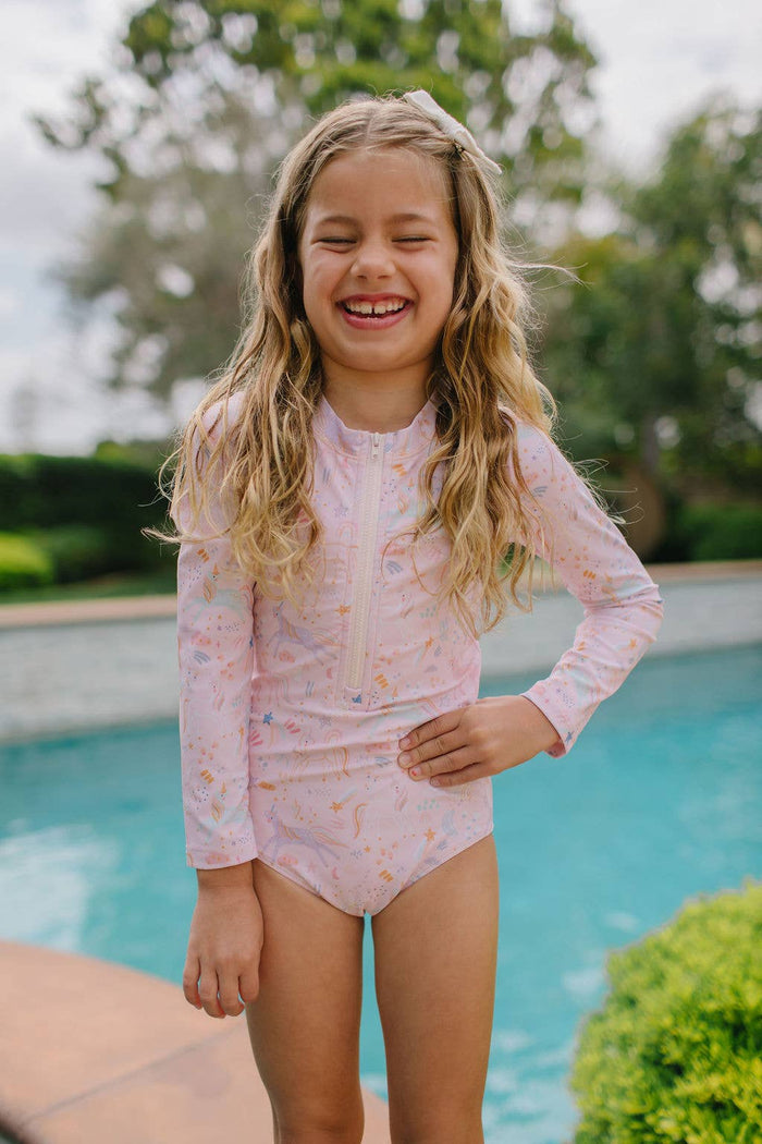 Lyanna swim in Dreamy Unicorn | UPF 50