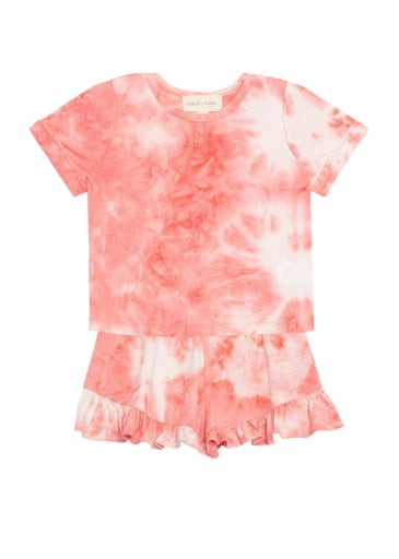 Mabel + Honey Strawberry Cloud 2-Piece Set | Red