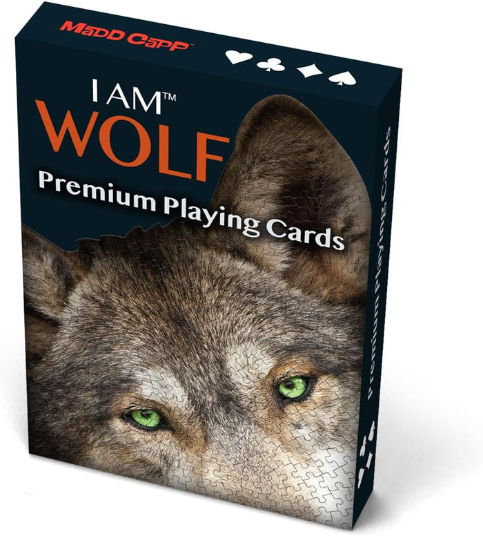 Madd Capp Wolf themed premium playing cards image