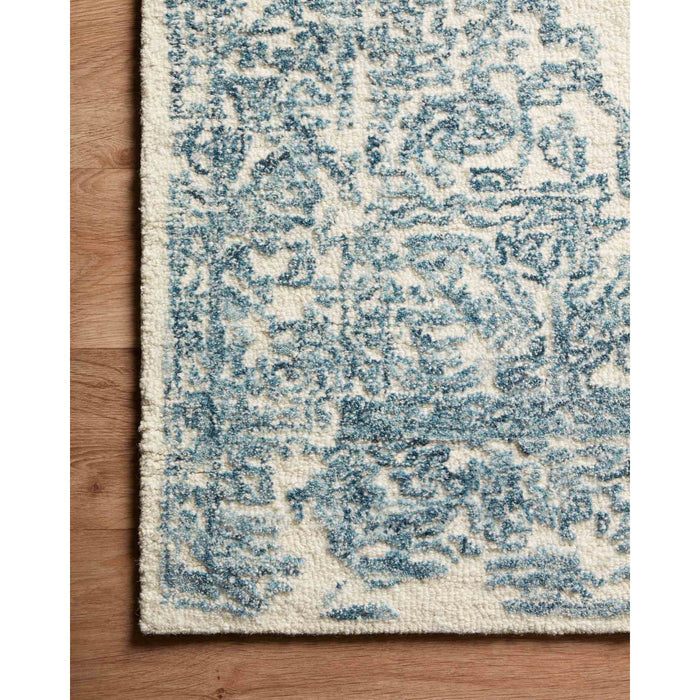 Magnolia Home Annie White/Blue Rug - Chapin Furniture