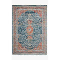 Magnolia Home Elise Navy / Red Rug - Chapin Furniture