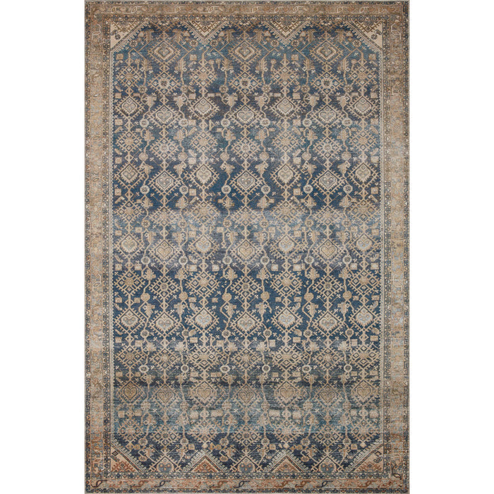 Magnolia Home Lenna Indigo Natural Rug - Chapin Furniture