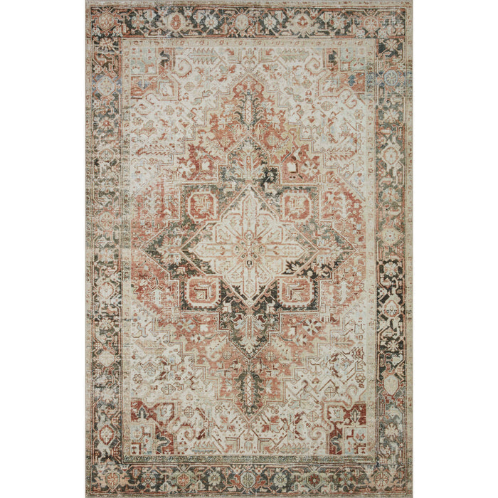 Magnolia Home Lenna Rust Charcoal Rug - Chapin Furniture