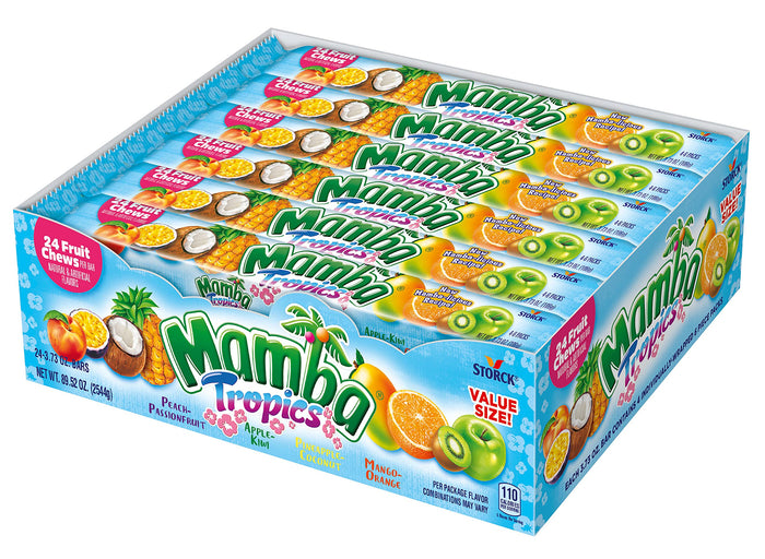 Mamba Tropics Candy 18ct - Snacks