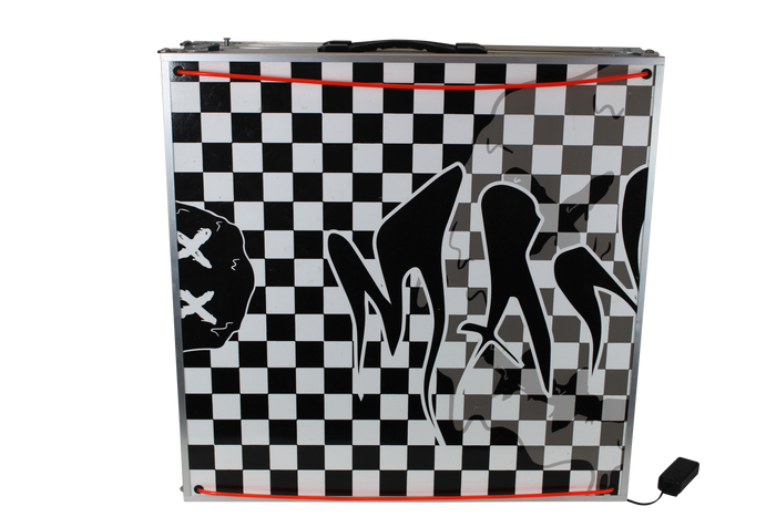 Maniak LED Foldable Beer Pong Table -  8 foot