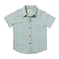 Me & Henry Newport Woven Shirt | Blue/Grey Stripe