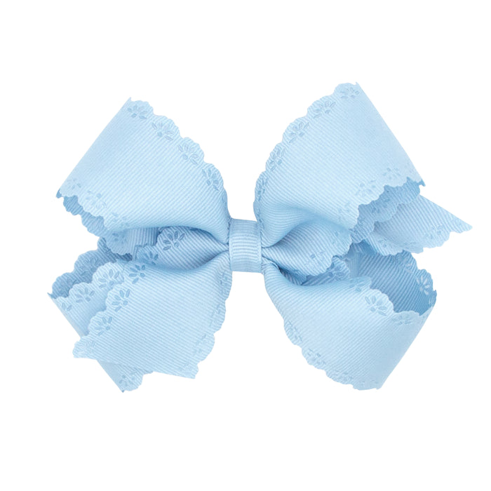 Medium Eyelet Embossed GG Bow