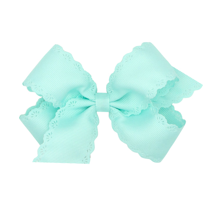 Medium Eyelet Embossed GG Bow