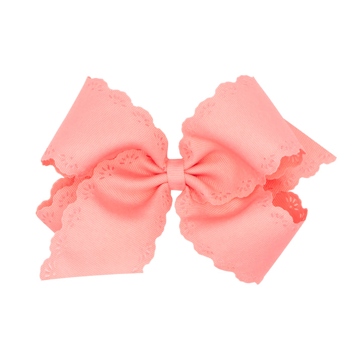 Medium Eyelet Embossed GG Bow
