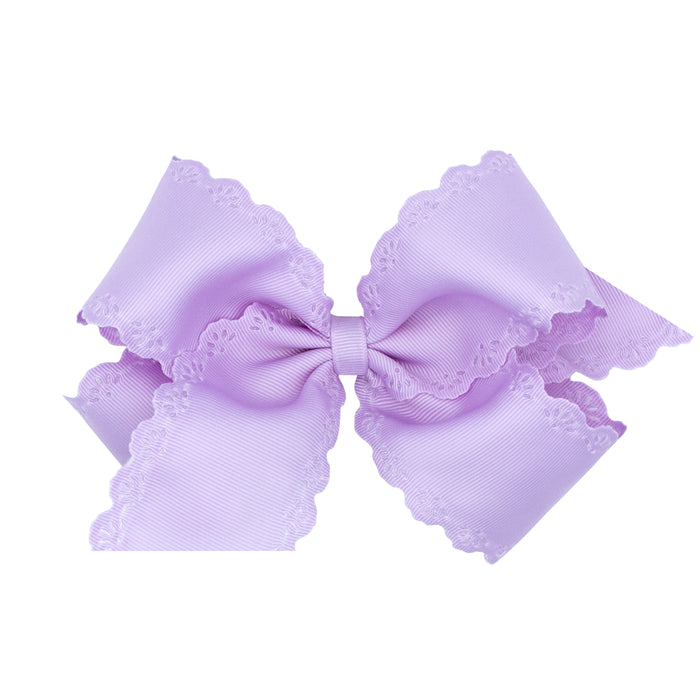 Medium Eyelet Embossed GG Bow