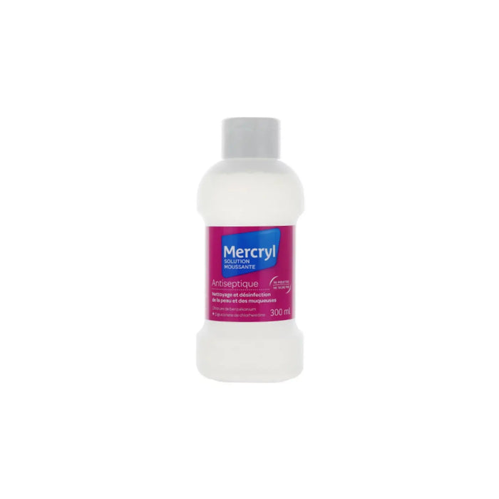 Mercryl Antiseptic - Foaming Solution - 300ml - Menarini France