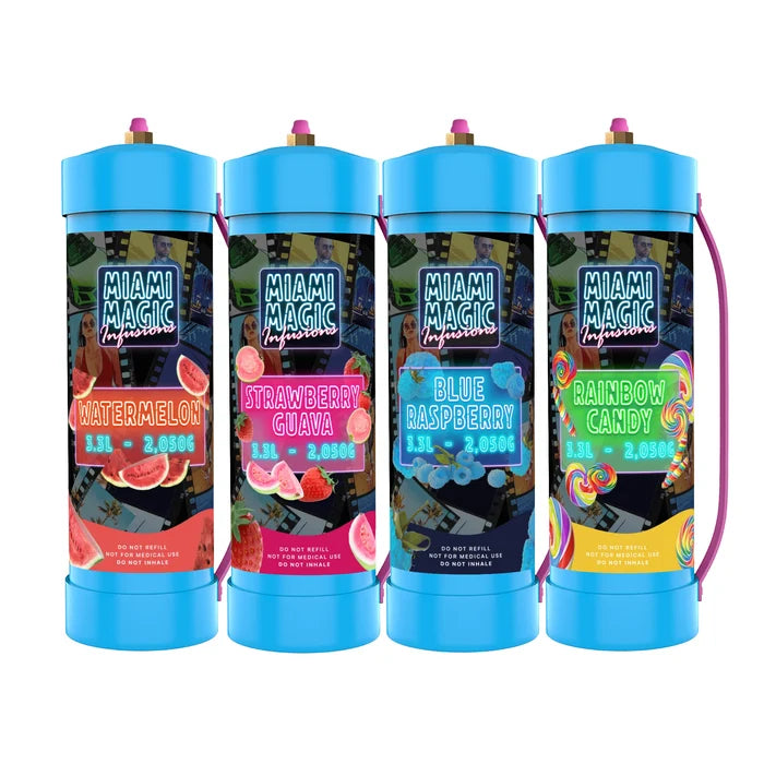 Miami Magic 3.3L Flavored Cream Charger (2ct)