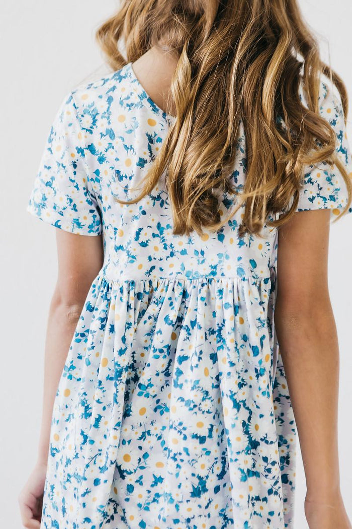 Mila & Rose Oopsie Daisy Short Sleeve Twirl Dress