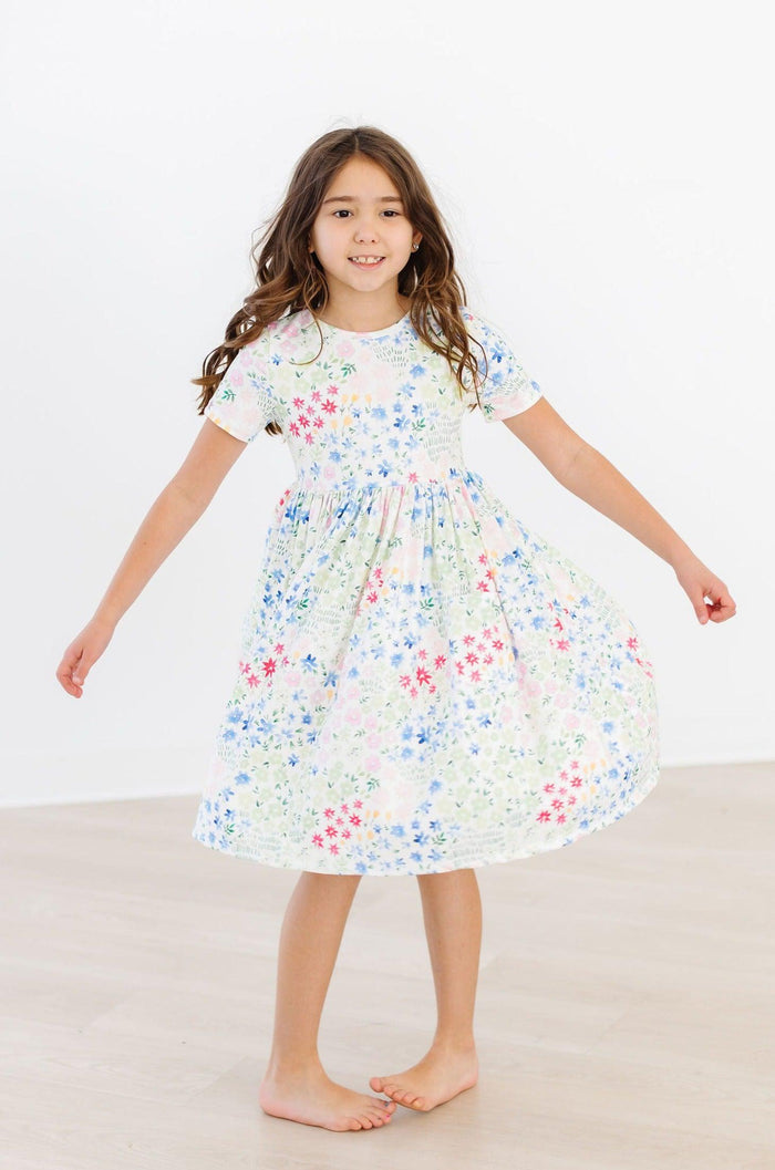Mila & Rose Sunshine Meadows S/S Pocket Twirl Dress