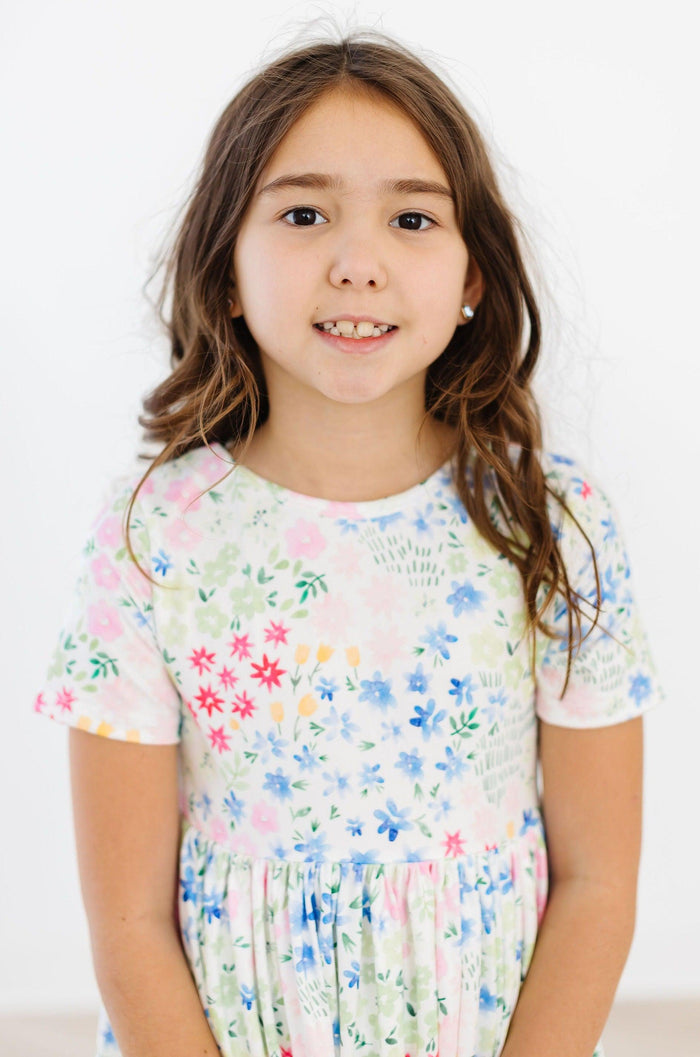 Mila & Rose Sunshine Meadows S/S Pocket Twirl Dress