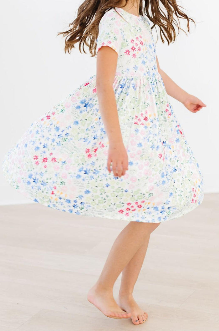Mila & Rose Sunshine Meadows S/S Pocket Twirl Dress