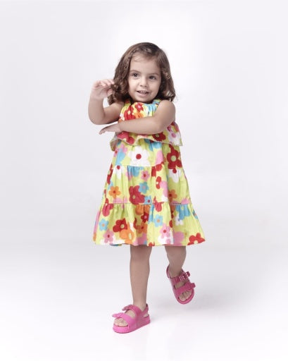 Mini Melissa Cozy Sandal Baby | Pink/Glitter
