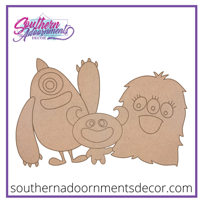 Monster Family BLANK