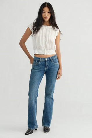 Monte Low Rise Slim Bootcut Jeans