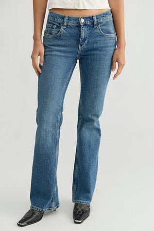 Monte Low Rise Slim Bootcut Jeans