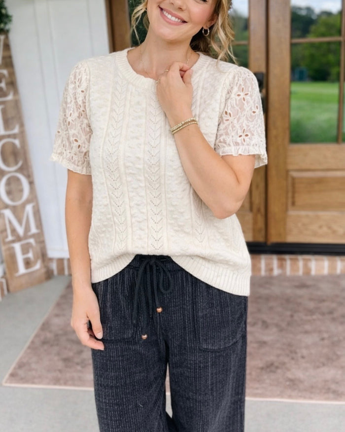 My Beloved Knit Sweater Top