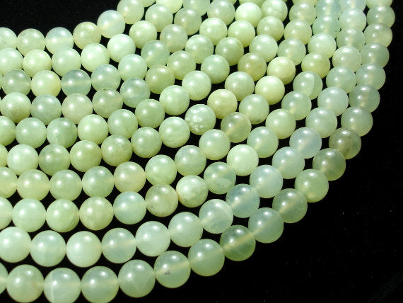 New Jade Beads, 10mm Round Beads-BeadBasic