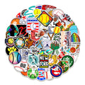 NY Themed Stickers - 50 Pack
