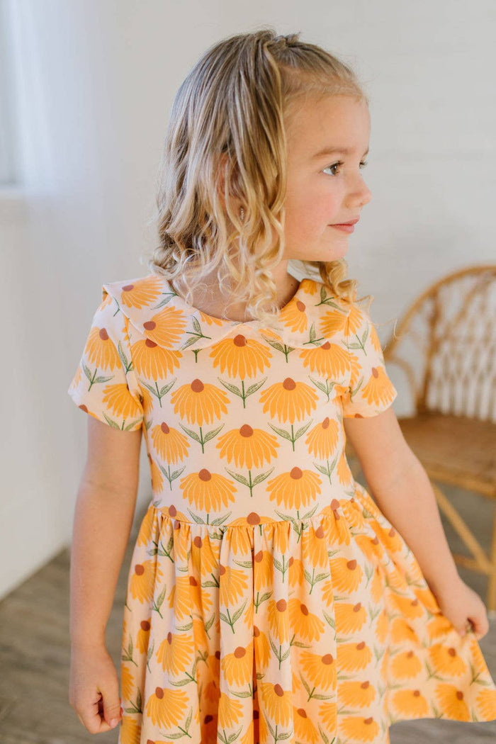 Ollie Jay Elizabeth Dress in Sunflower