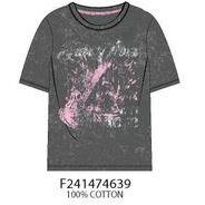 Paper Flower Rock And Roll Guitar T-Shirt