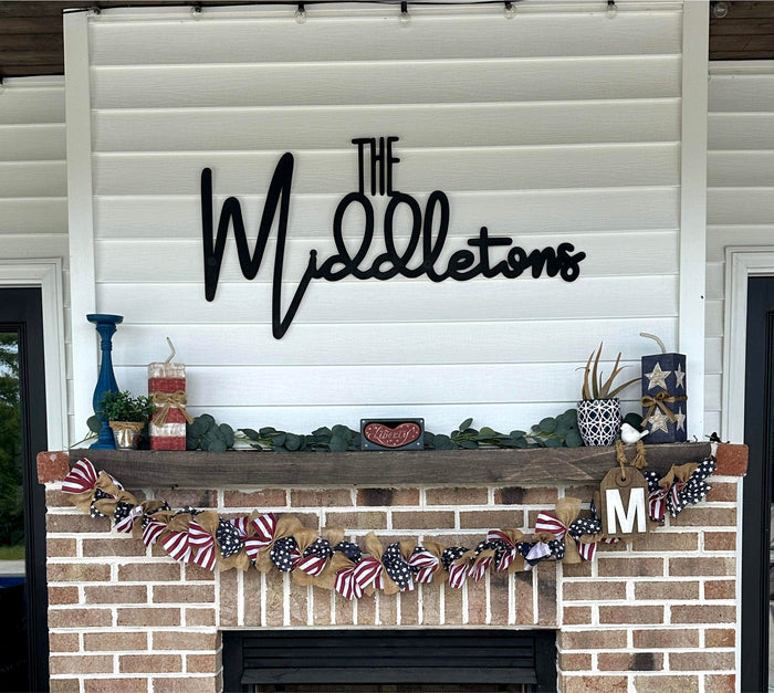 Personalized Name Wood Cutout