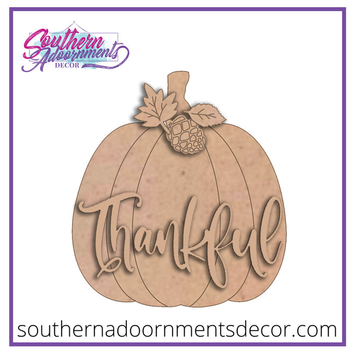 Pinecone Pumpkin Blank