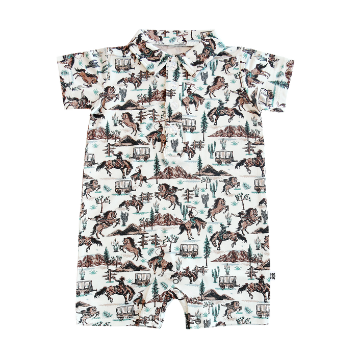 Polo Romper | Buffalo Bill