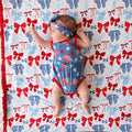 Posh Peanut Sam Varsity Romper