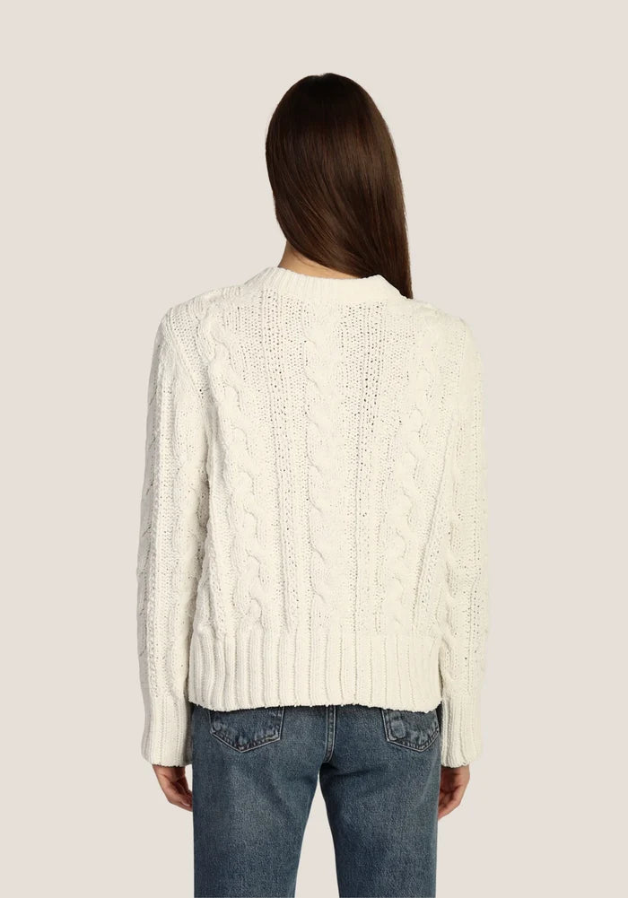 Preston Plush Cable Sweater