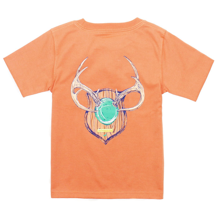 Properly Tied Boys Antler Mount Short Sleeve