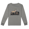Properly Tied Boys Deer Season Long Sleeve | Battleship Grey